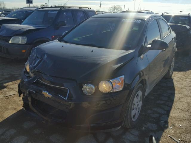 1G1JA5SH7G4177254 - 2016 CHEVROLET SONIC LS 黑色 照片 2