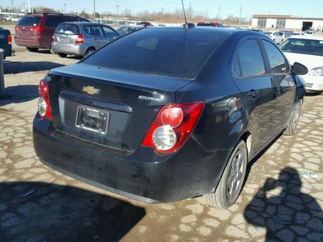 1G1JA5SH7G4177254 - 2016 CHEVROLET SONIC LS BLACK photo 4