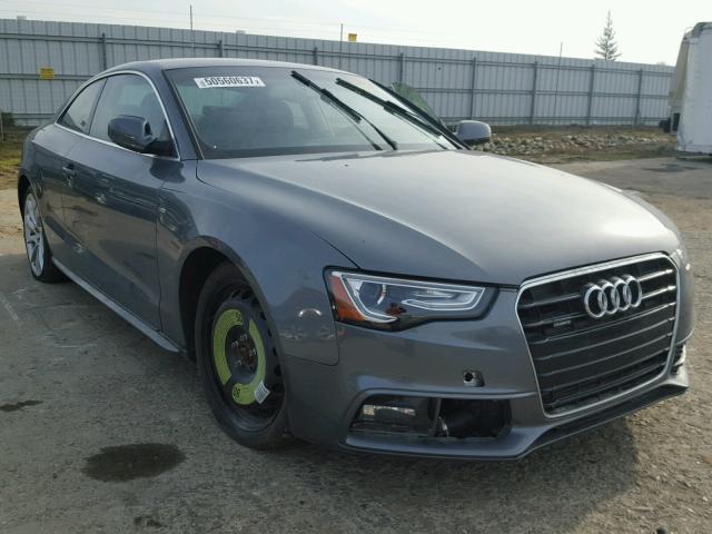 WAUM2AFR2GA024602 - 2016 AUDI A5 PREMIUM GRAY photo 1