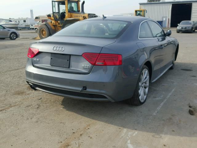 WAUM2AFR2GA024602 - 2016 AUDI A5 PREMIUM GRAY photo 4