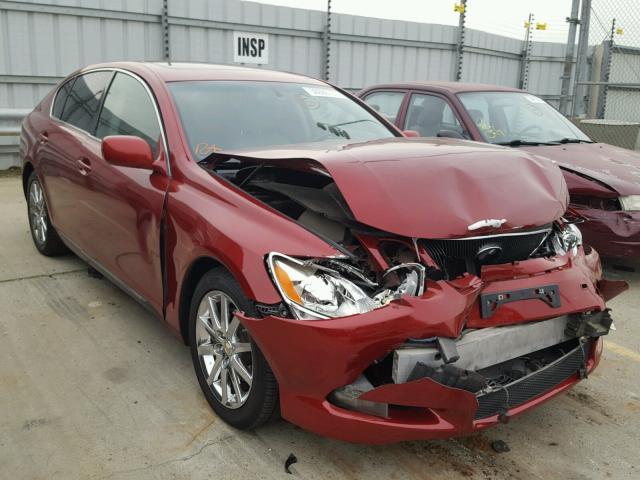 JTHBH96S365013690 - 2006 LEXUS GS GENERAT RED photo 1