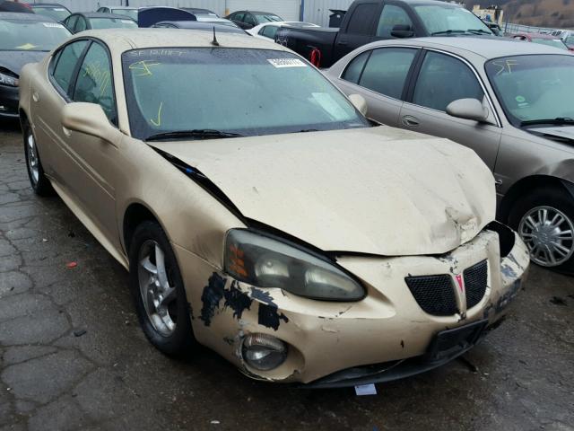 2G2WR524841211586 - 2004 PONTIAC GRAND PRIX GOLD photo 1