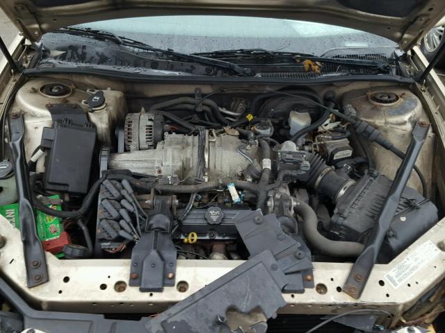 2G2WR524841211586 - 2004 PONTIAC GRAND PRIX GOLD photo 7