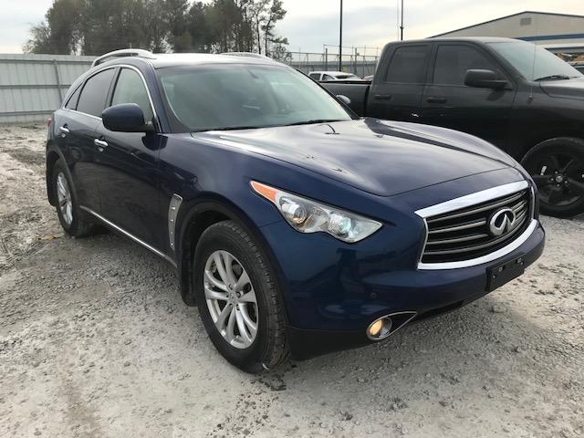 JN8CS1MU2DM141181 - 2013 INFINITI FX37 BLUE photo 1