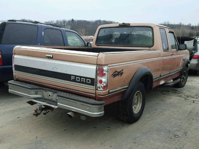 1FTEX14N0RKA31344 - 1994 FORD F150 BEIGE photo 4