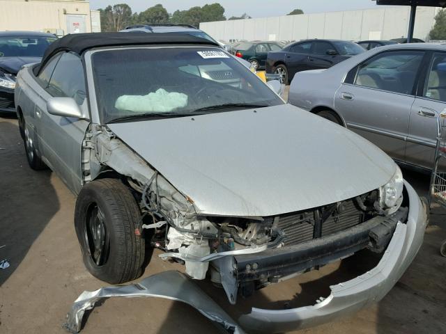 2T1FF28P42C575443 - 2002 TOYOTA CAMRY SOLA SILVER photo 1