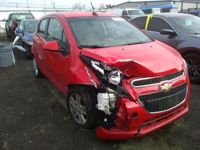 KL8CA6S90EC468432 - 2014 CHEVROLET SPARK LS RED photo 1