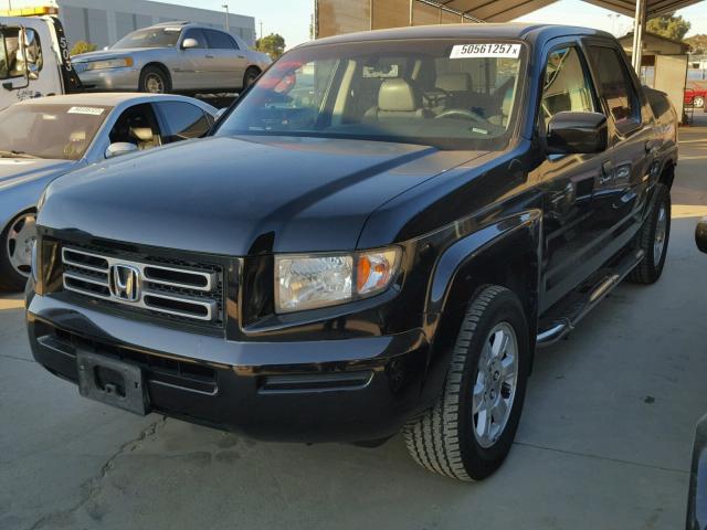 2HJYK165X8H540979 - 2008 HONDA RIDGELINE BLACK photo 2