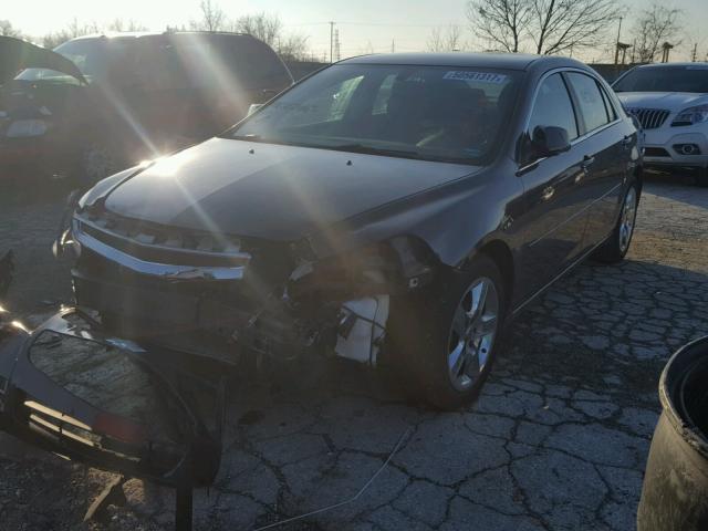 1G1ZC5EB3AF322063 - 2010 CHEVROLET MALIBU 1LT 黑色 照片 2