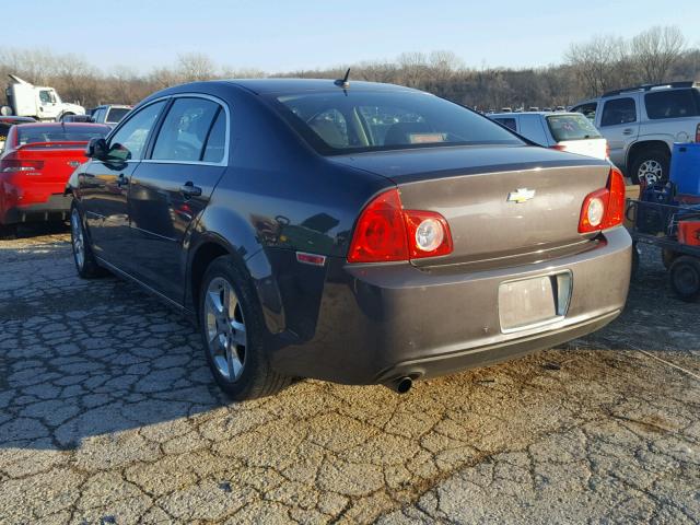1G1ZC5EB3AF322063 - 2010 CHEVROLET MALIBU 1LT 黑色 照片 3