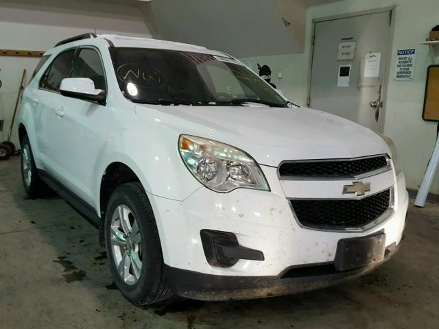 2CNFLEEC7B6335084 - 2011 CHEVROLET EQUINOX LT WHITE photo 1