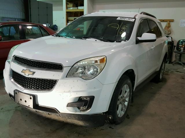 2CNFLEEC7B6335084 - 2011 CHEVROLET EQUINOX LT WHITE photo 2