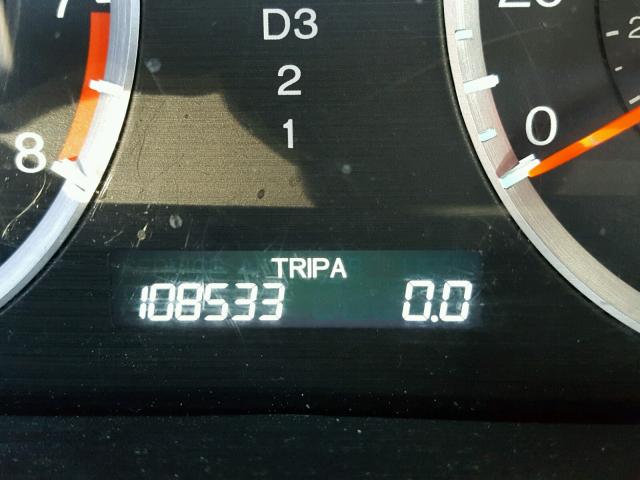 1HGCP2F8XCA077329 - 2012 HONDA ACCORD EXL WHITE photo 8