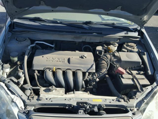 1NXBR32E13Z128958 - 2003 TOYOTA COROLLA CE GRAY photo 7