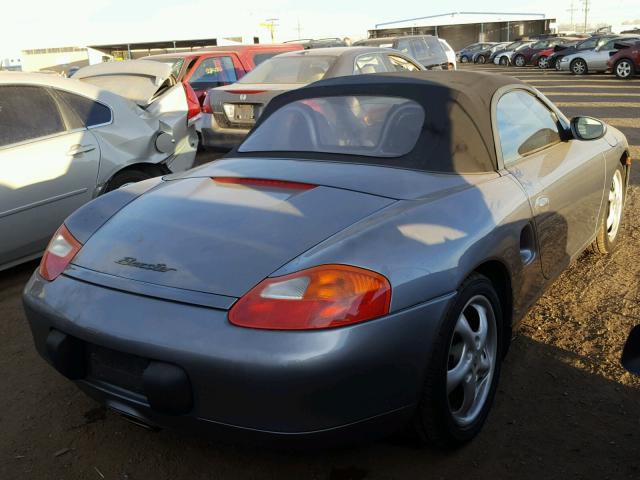 WP0CA29881U624914 - 2001 PORSCHE BOXSTER CHARCOAL photo 4