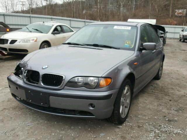 WBAEU33414PR06579 - 2004 BMW 325 XI GRAY photo 2