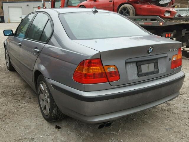 WBAEU33414PR06579 - 2004 BMW 325 XI GRAY photo 3