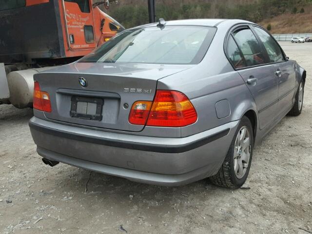 WBAEU33414PR06579 - 2004 BMW 325 XI GRAY photo 4