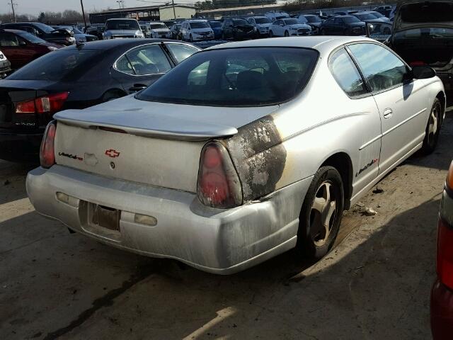 2G1WX12K849312338 - 2004 CHEVROLET MONTE CARL SILVER photo 4