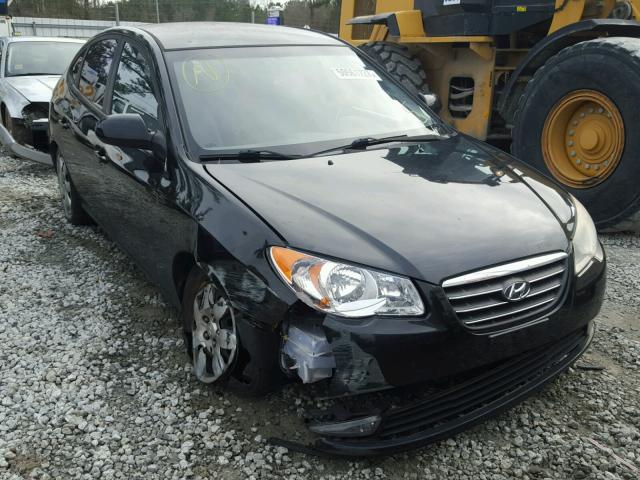 KMHDU46D57U225701 - 2007 HYUNDAI ELANTRA GL BLACK photo 1