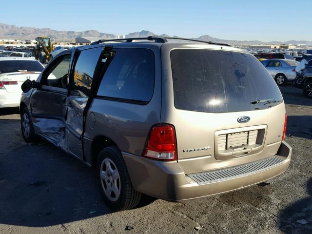 2FMZA51675BA69404 - 2005 FORD FREESTAR S GOLD photo 3