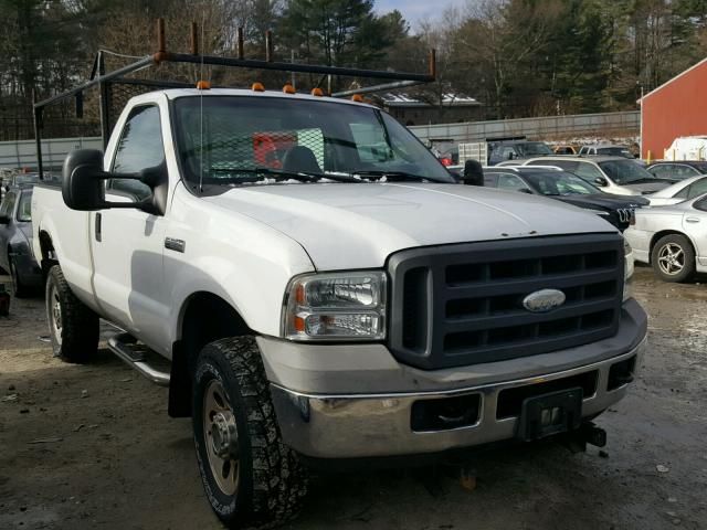 1FTWF31545EB99083 - 2005 FORD F350 SRW S WHITE photo 1