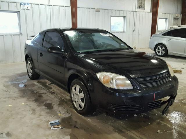 1G1AK15F777386265 - 2007 CHEVROLET COBALT LS BLACK photo 1