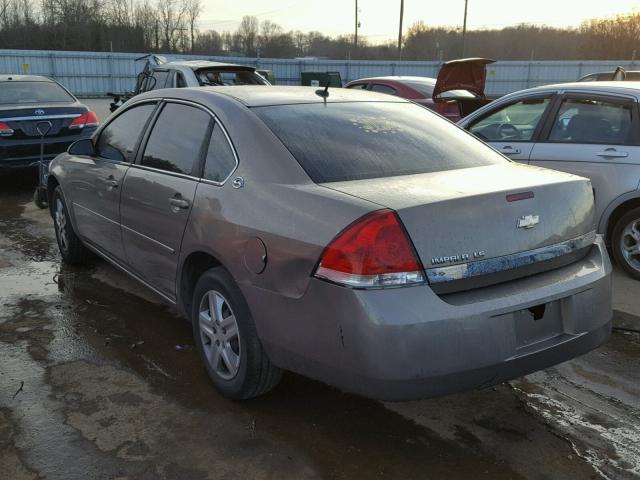 2G1WB58K269132983 - 2006 CHEVROLET IMPALA LS GRAY photo 3