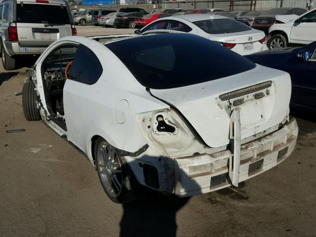 JTKDE177260082634 - 2006 TOYOTA SCION TC 白色 照片 3