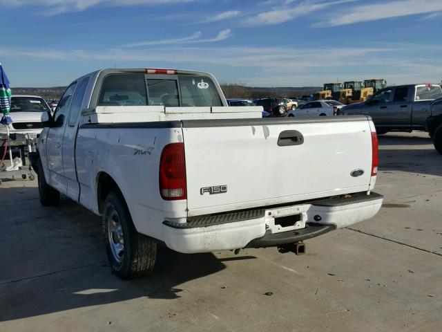 1FTZX17291KA27106 - 2001 FORD F150 WHITE photo 3