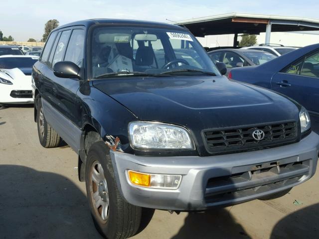 JT3GP10V2Y0051141 - 2000 TOYOTA RAV4 BLACK photo 1