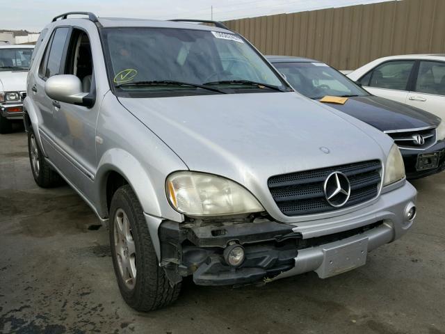 4JGAB54E31A245495 - 2001 MERCEDES-BENZ ML 320 SILVER photo 1