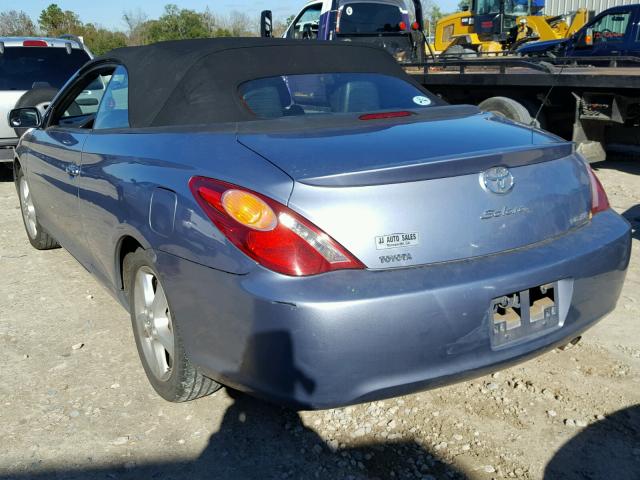 4T1FA38P86U075018 - 2006 TOYOTA CAMRY SOLA BLUE photo 3