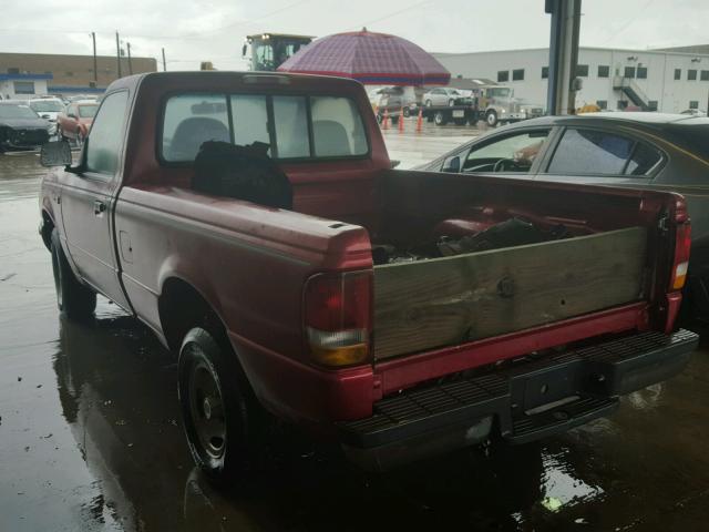 1FTCR10A2RPC37188 - 1994 FORD RANGER RED photo 3