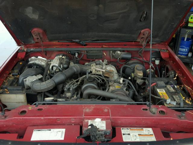 1FTCR10A2RPC37188 - 1994 FORD RANGER RED photo 7