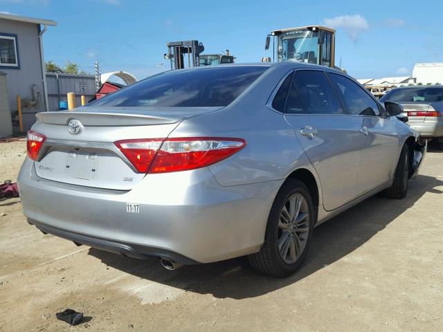 4T1BF1FK6GU158105 - 2016 TOYOTA CAMRY LE SILVER photo 4