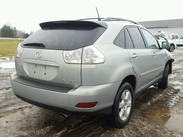 2T2HK31U08C048837 - 2008 LEXUS RX 350 SILVER photo 4