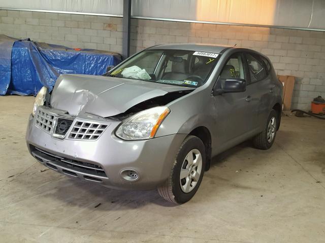 JN8AS58V68W409399 - 2008 NISSAN ROGUE S GRAY photo 2