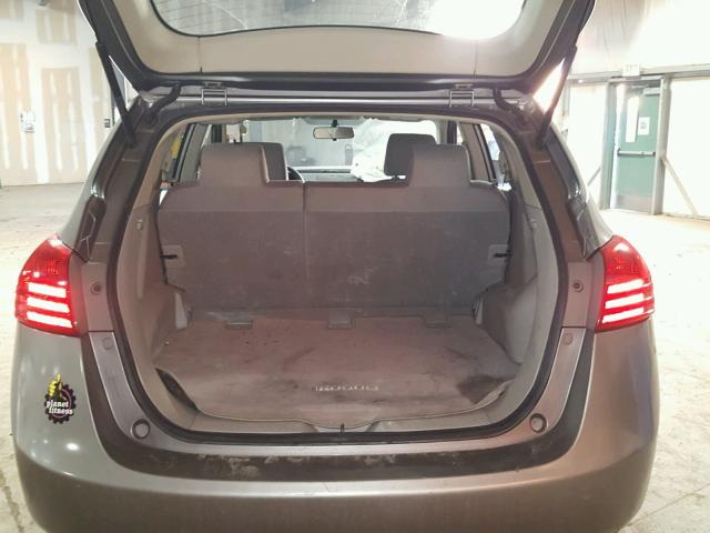 JN8AS58V68W409399 - 2008 NISSAN ROGUE S GRAY photo 9