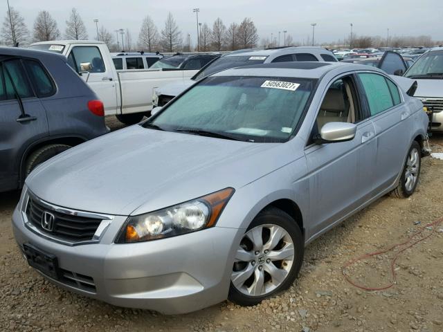 1HGCP2F87AA108629 - 2010 HONDA ACCORD EXL SILVER photo 2