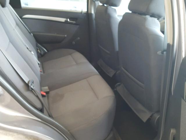 KL1TD5DE9BB218179 - 2011 CHEVROLET AVEO LS GRAY photo 6