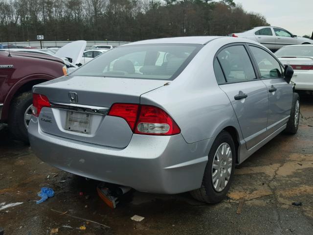 19XFA1F30BE043164 - 2011 HONDA CIVIC VP SILVER photo 4