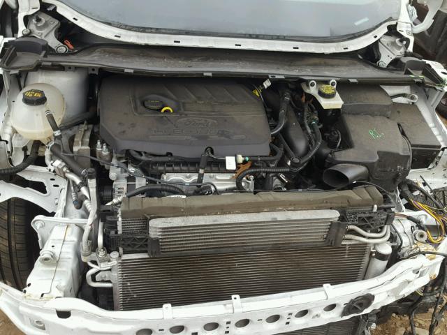 1FMCU9GD8HUC82404 - 2017 FORD ESCAPE SE 白色 照片 7