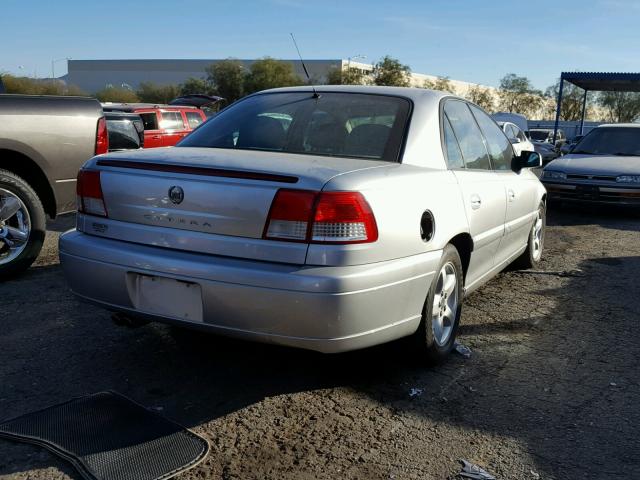 W06VR54R61R015862 - 2001 CADILLAC CATERA BAS SILVER photo 4