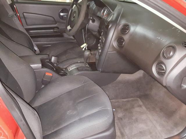 2G2WP552881162881 - 2008 PONTIAC GRAND PRIX RED photo 5