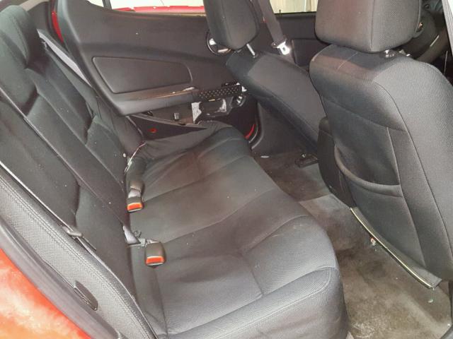 2G2WP552881162881 - 2008 PONTIAC GRAND PRIX RED photo 6