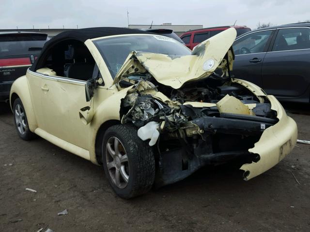 3VWCD31Y45M369601 - 2005 VOLKSWAGEN NEW BEETLE 黄色 照片 1