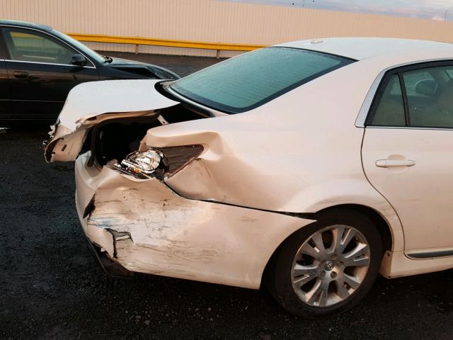4T1BK3DB5BU422224 - 2011 TOYOTA AVALON BAS Ақ фото 9