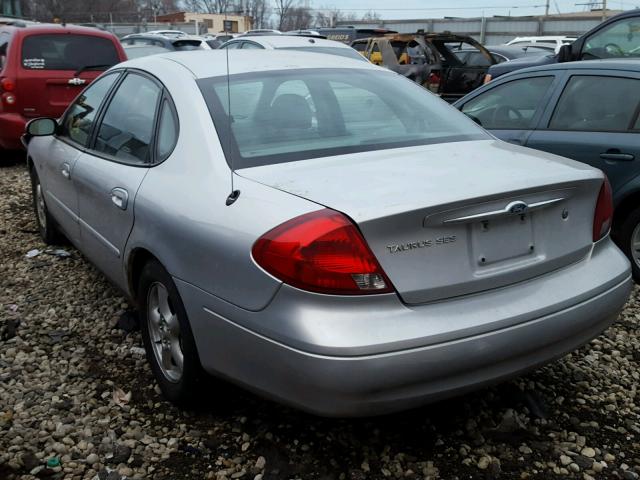 1FAFP55232G264911 - 2002 FORD TAURUS SES SILVER photo 3