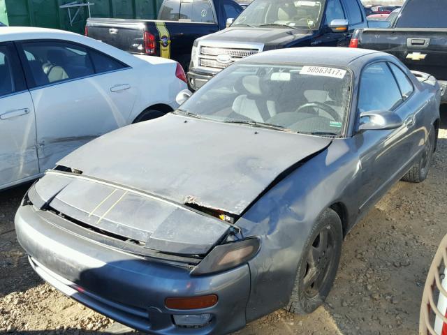 JT2ST87F4N0118822 - 1992 TOYOTA CELICA GT GRAY photo 2